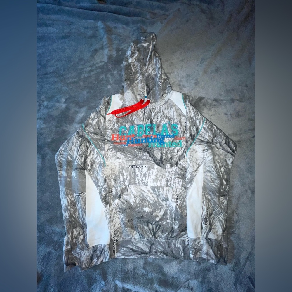 Cabela’s Snow Camo sweatshirt